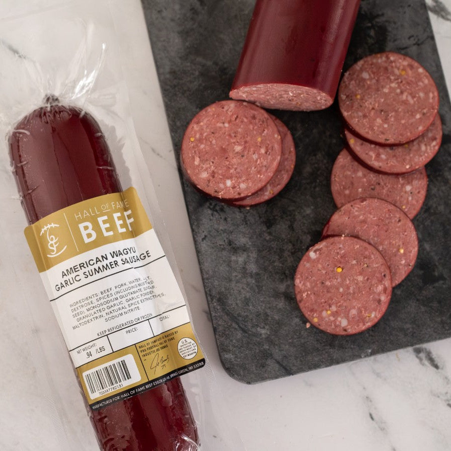 Hall of Fame Summer Sausage Garlic