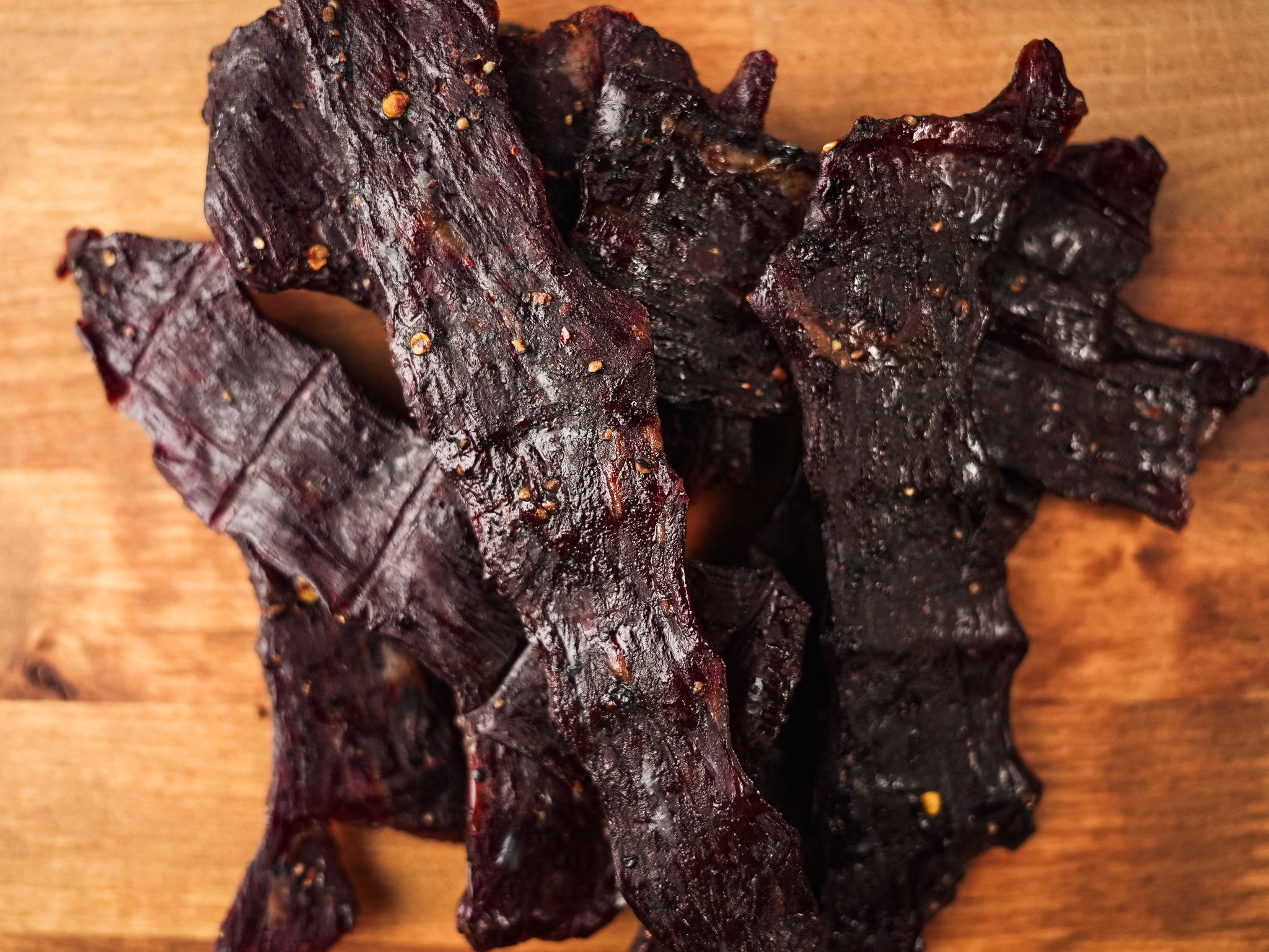 Bourbon Beef Jerky