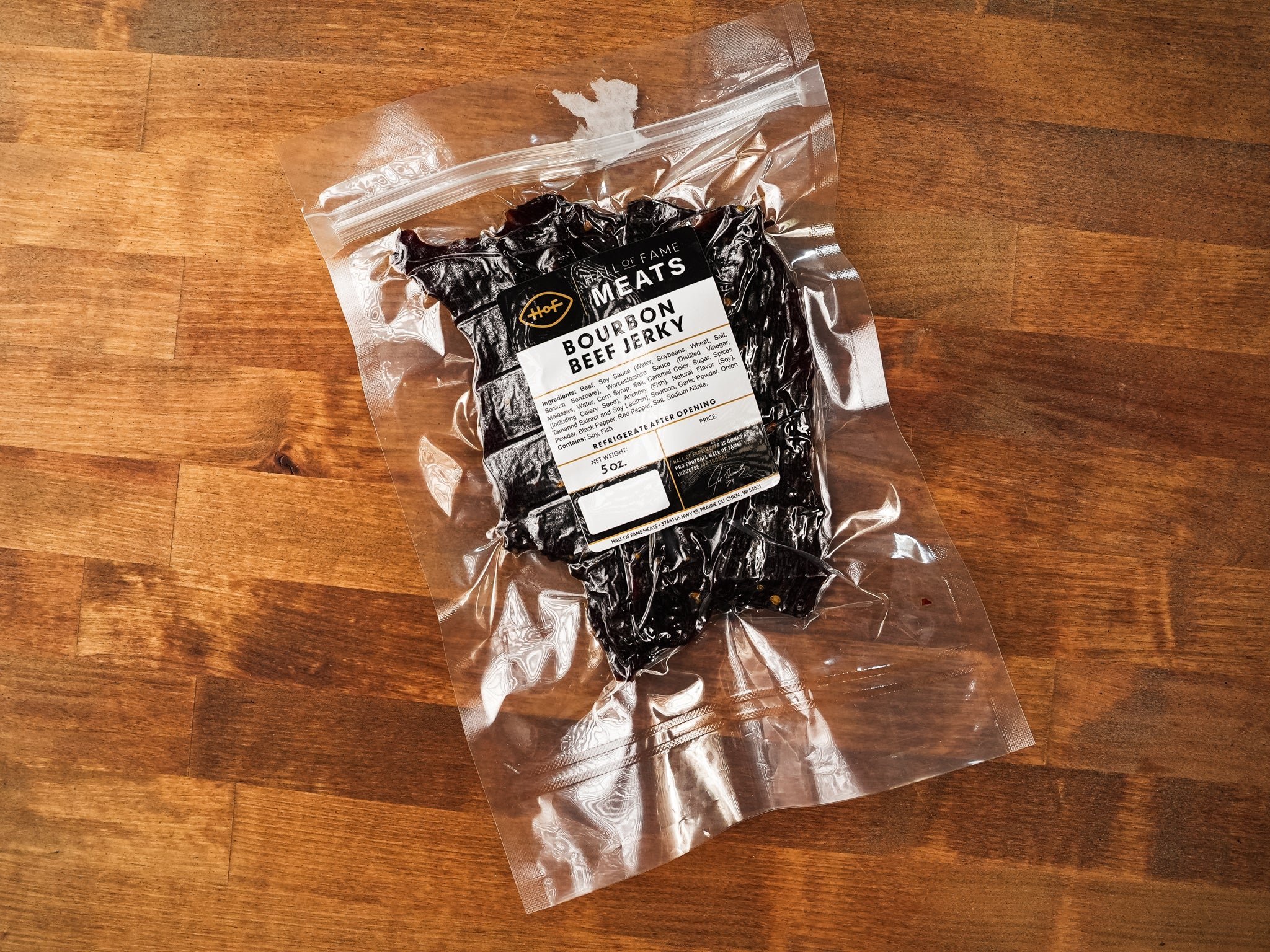 Bourbon Beef Jerky