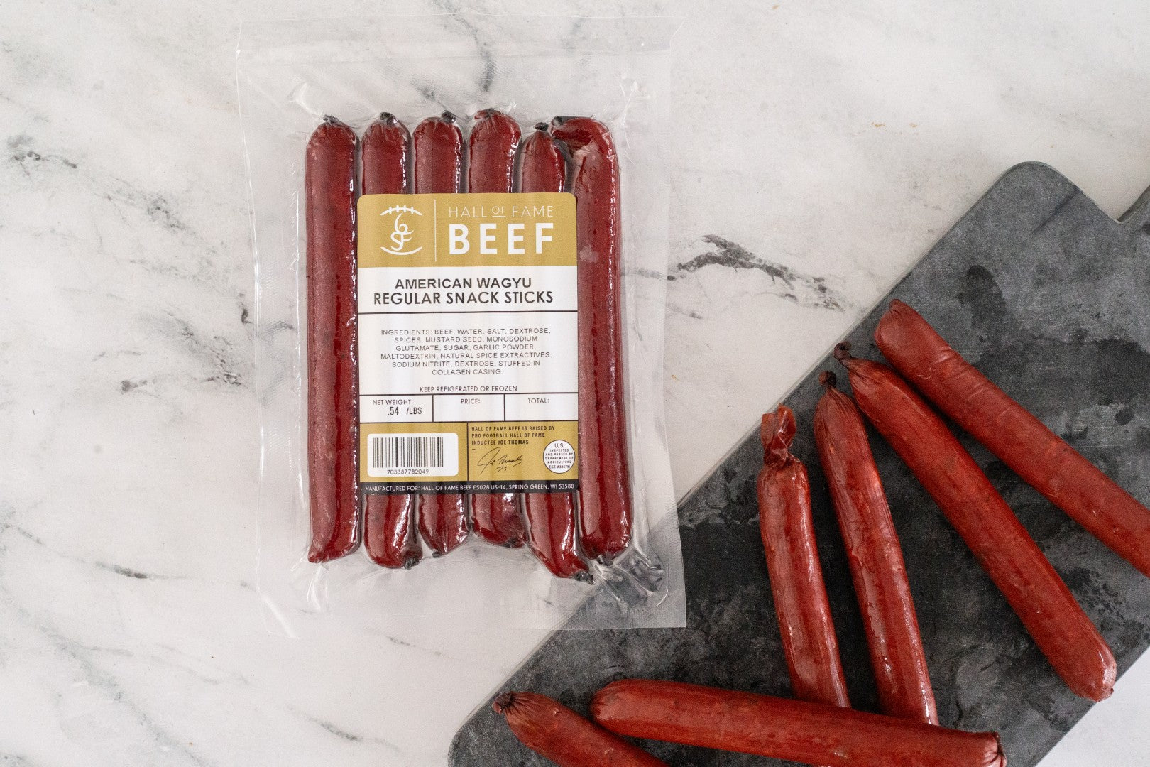Hall of Fame Beef Snack Sticks Original