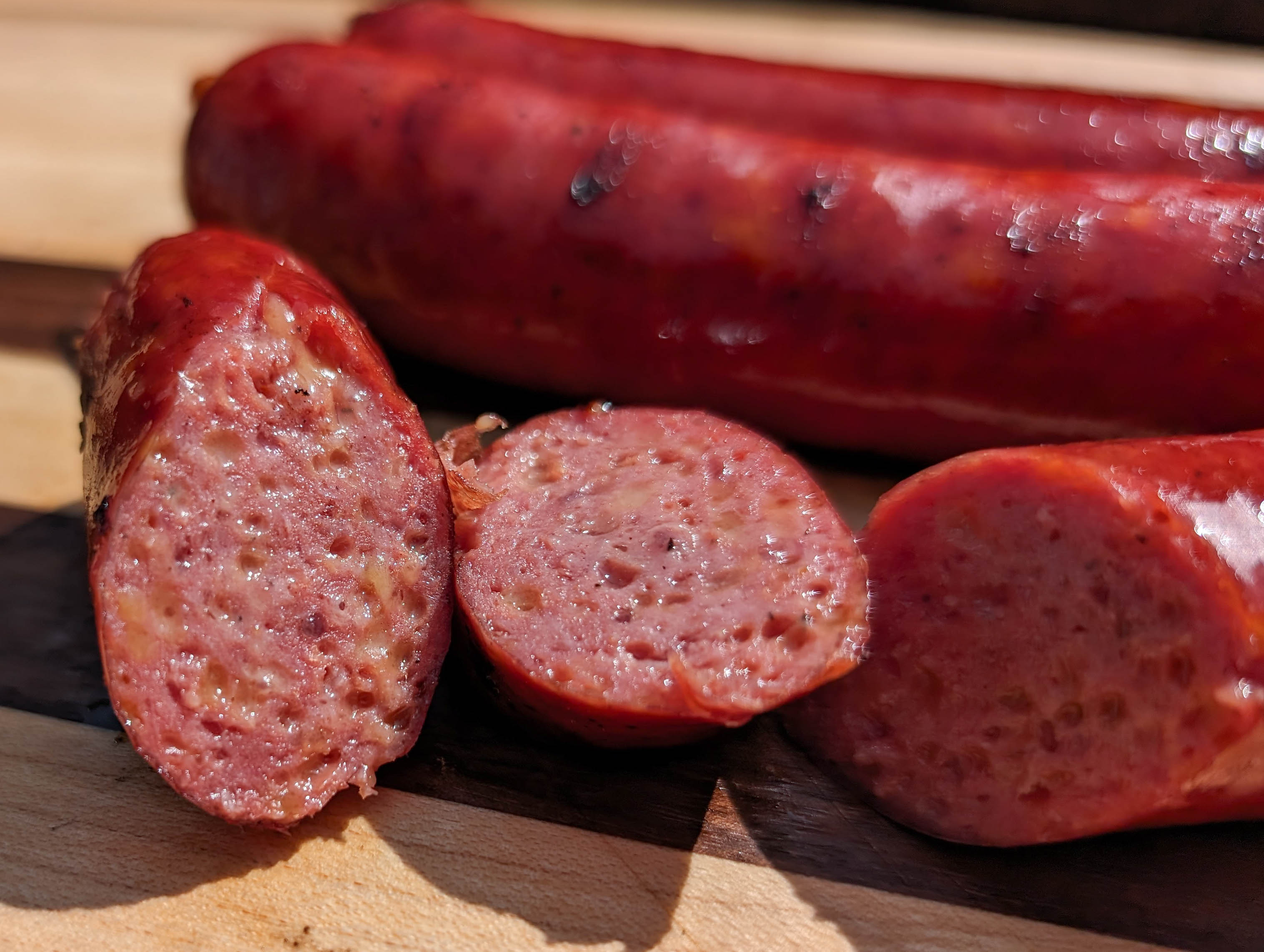 Smoked Beef Cheddarwurst