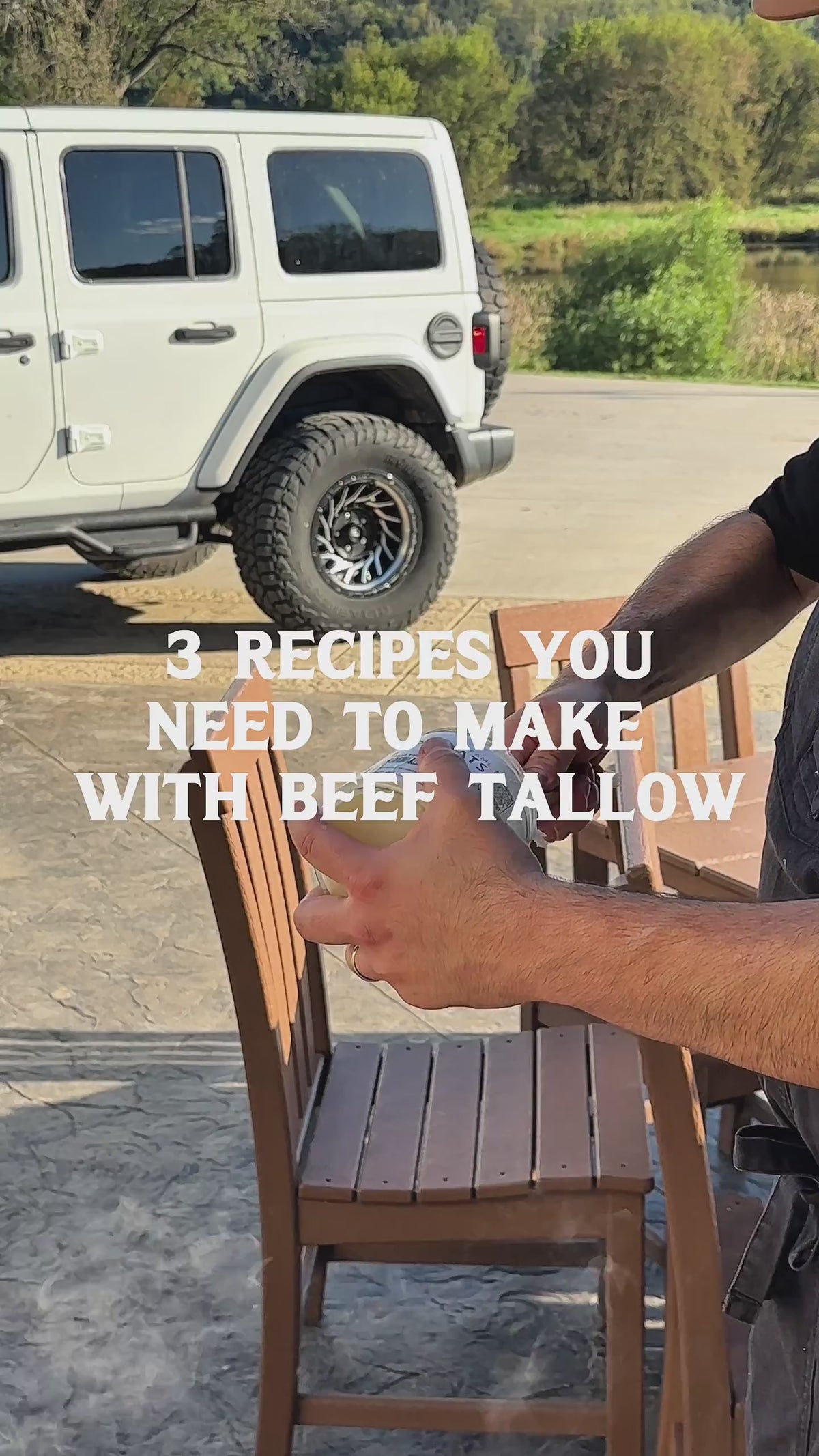 Load video: Wagyu Tallow
